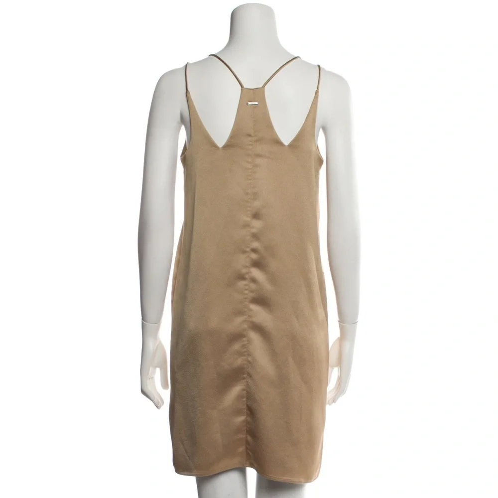 Halston heritage strappy satin slip dress - Picture 3 of 8